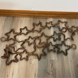 ‼️WICKER STAR GARLAND
